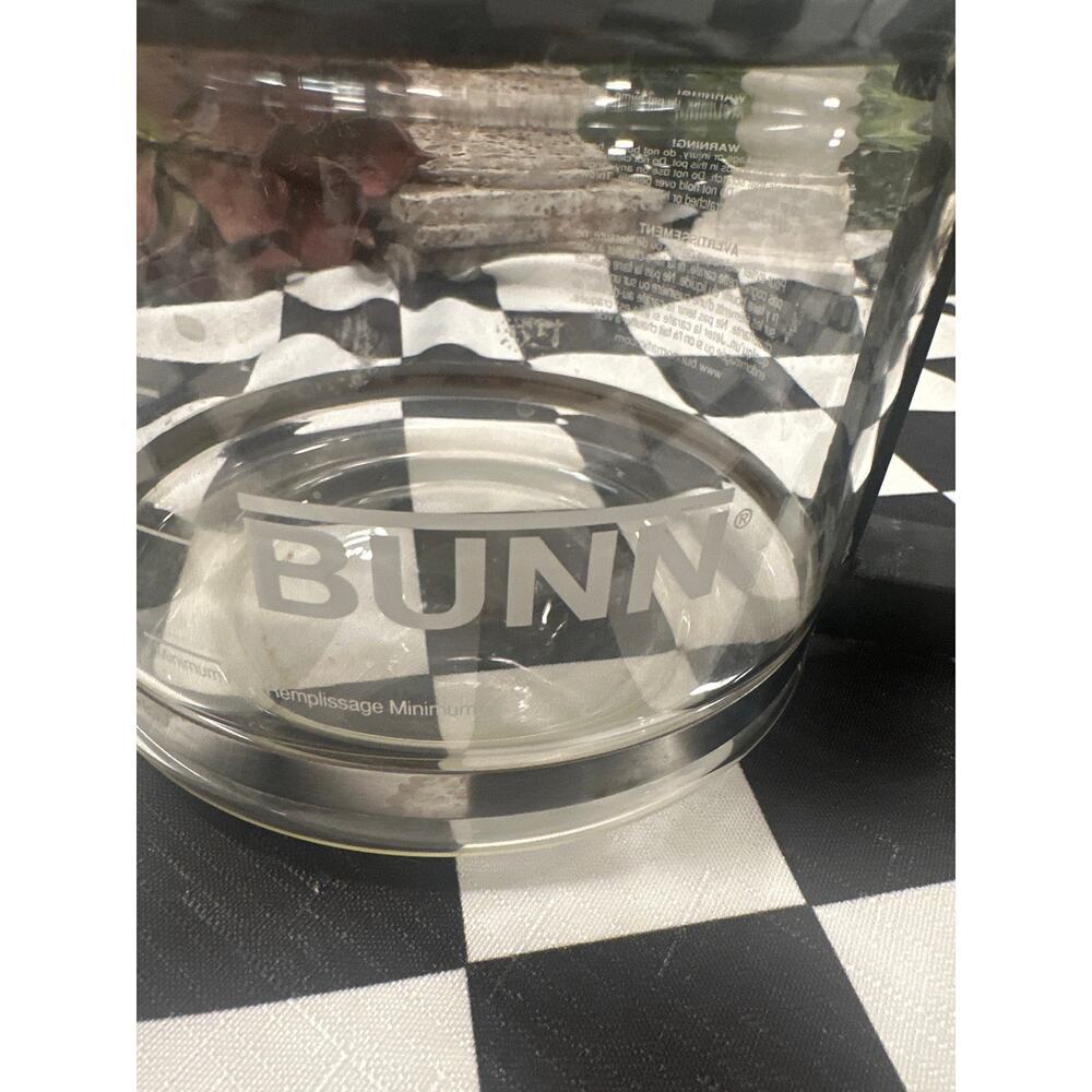 Bunn 10 Cup Coffee Decanter Pot - Original Replacement Glass Carafe - Picture 3 of 4